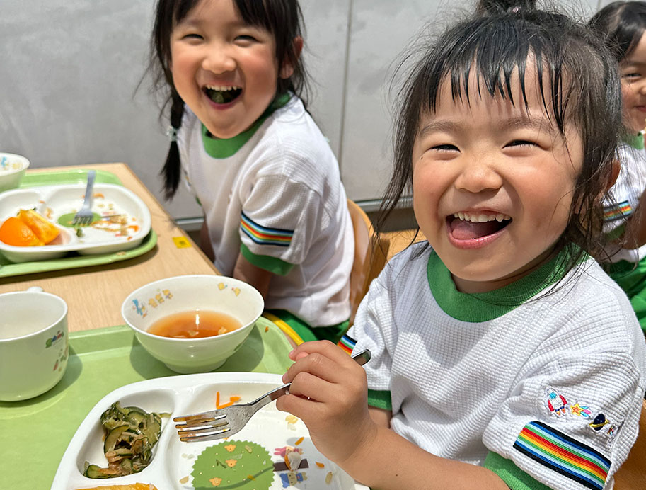 給食室の様子